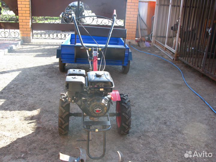 Мотоблоки и культиваторы с прицепом