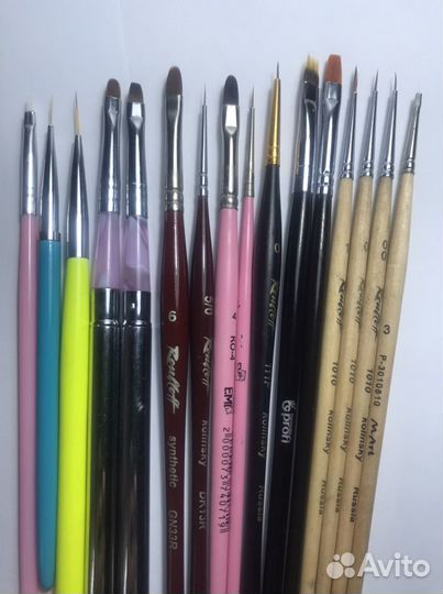 Кисти для дизайна ногтей