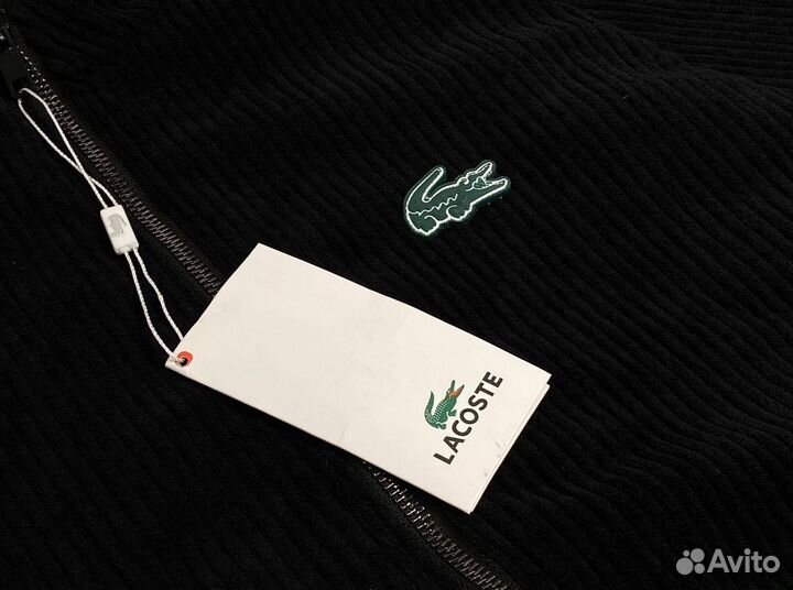 Бомбер Lacoste вельветовый