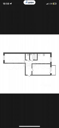 2-к. квартира, 60,9 м², 2/17 эт.