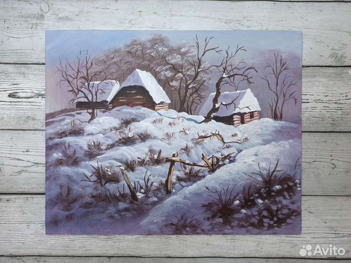 Картина акрилом 