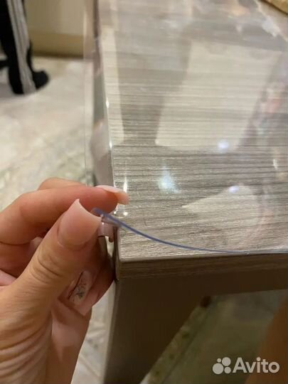 Скатерть защитная на стол. Жидкое стекло