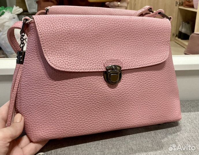 Сумка женская розовая
