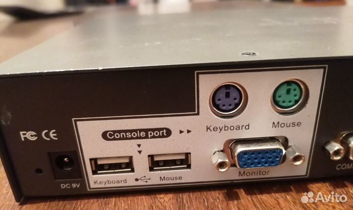 KVM-переключатель trendnet TK-803R 8 портов