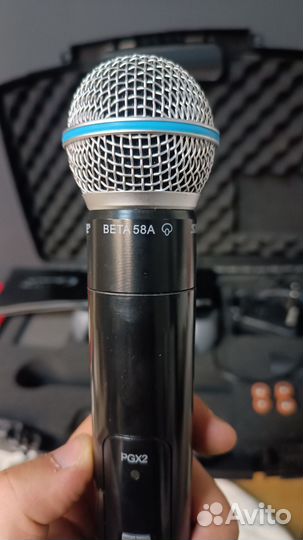 Микрофон Shure beta 58a радиосистема