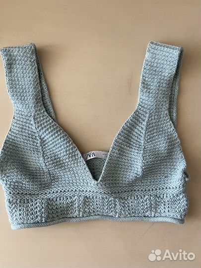 Вязаный топ Zara