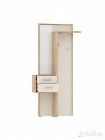 Прихожая Мила 955х364х1921 Дуб крафт золотой