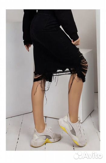 Джинсовая юбка Турция