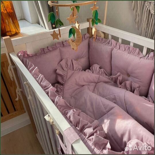 Бортики в кроватку