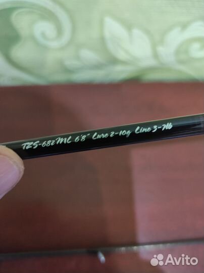 Спиннинг Zetrix Tezza TZS-682ML 2-10гр, 207см
