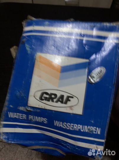 Новая помпа graf PA633 Renault megane, clio, kango