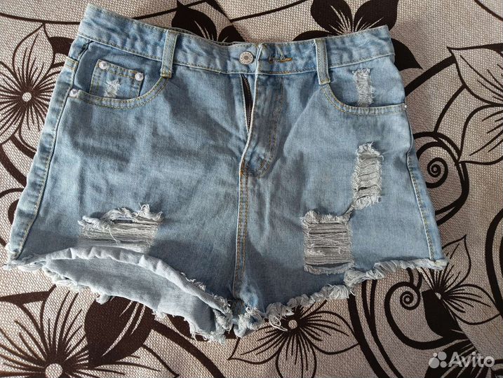 Шорты джинсовые
