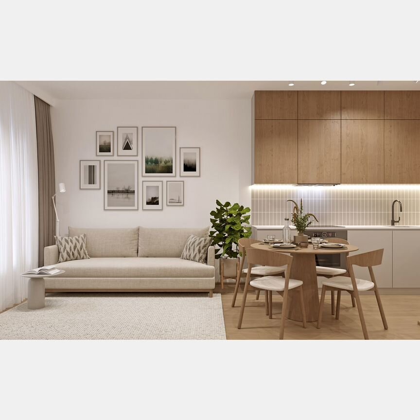 2-к. квартира, 45,1 м², 5/5 эт.