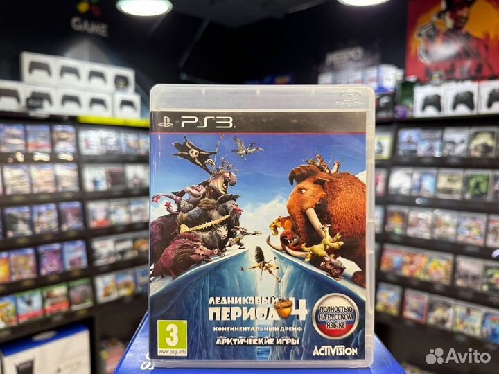 Игры для PS3: Ледниковый период 4 Континентальный