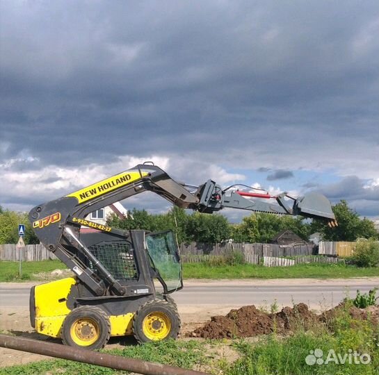 Услуги мини погрузчика