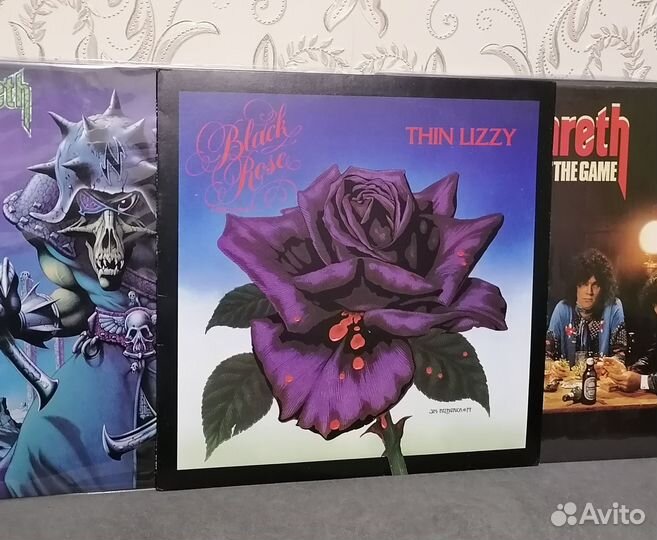 Lp Thin Lizzy Black Rose 1979 Vertigo Japan Mint