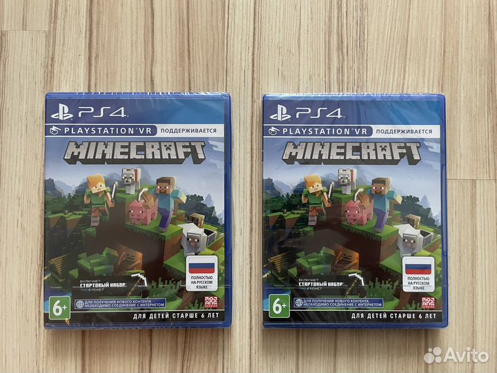 Minecraft (Новый) Ps4