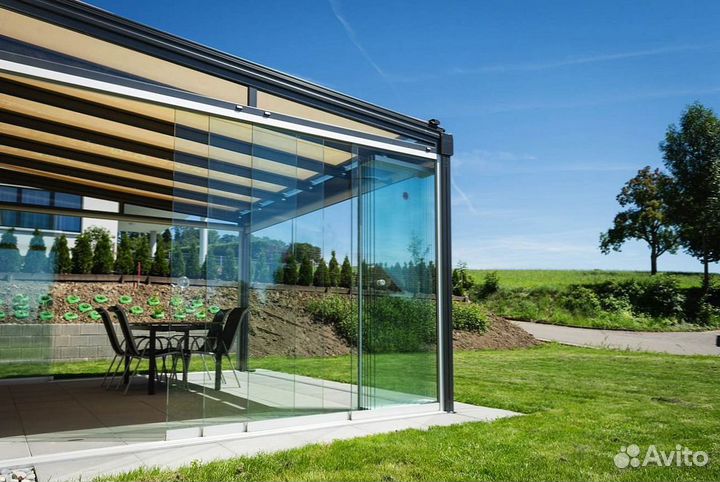 Безрамное остекление