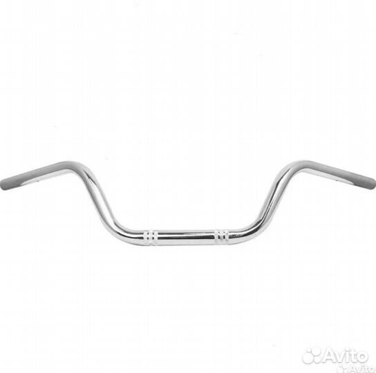 Руль для мото 22mm хром