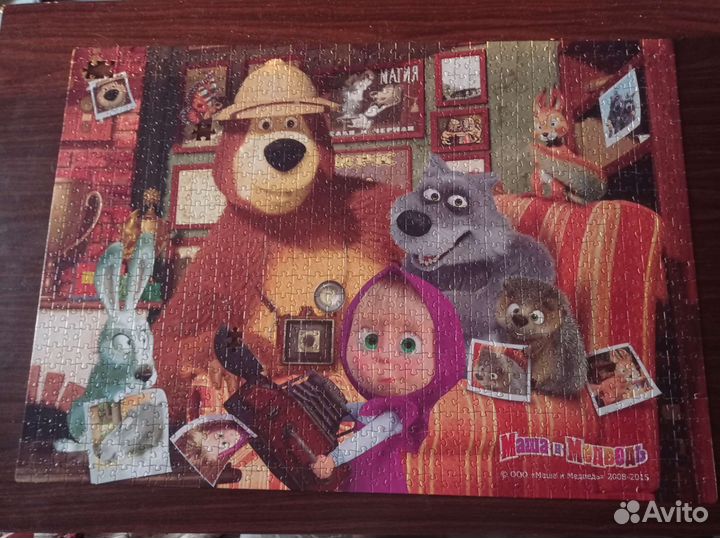 Пазл Маша и Медведь