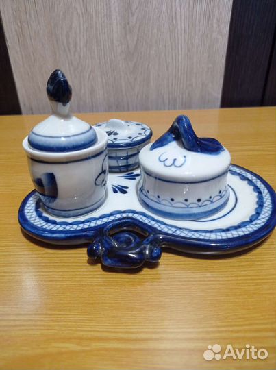 Набор для специй фарфор Гжельский завод