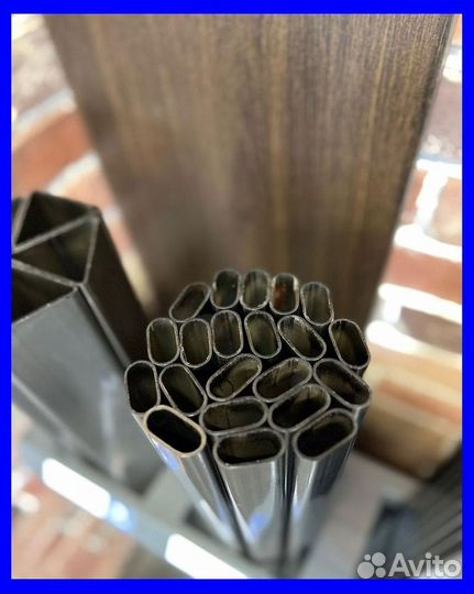 Плоскоовальная труба