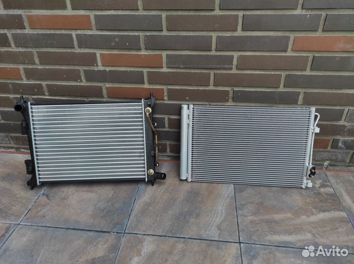Радиатор основной Chevrolet Aveo