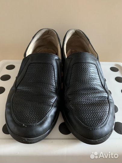 Туфли черные мальчику 35 натуральная кожа Ralf Rin