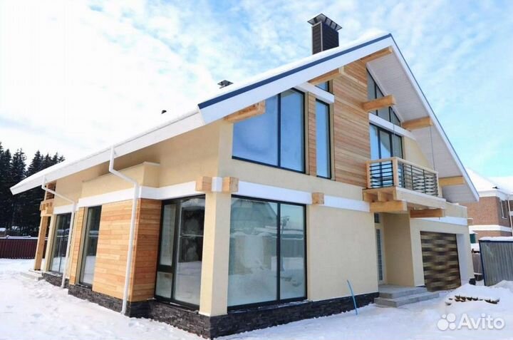 Остекление коттеджа