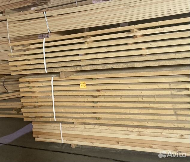 Доска обрезная 40*150*6000мм(2 сорт)