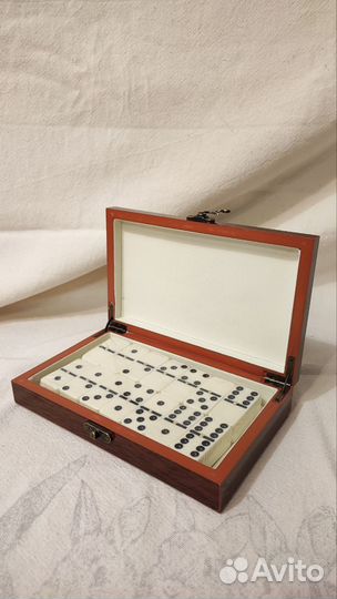 Домино в шкатулке подарочной, 28 костей