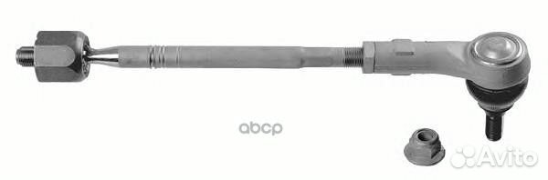 Тяга рулевая в сборе с наконечником перед лев