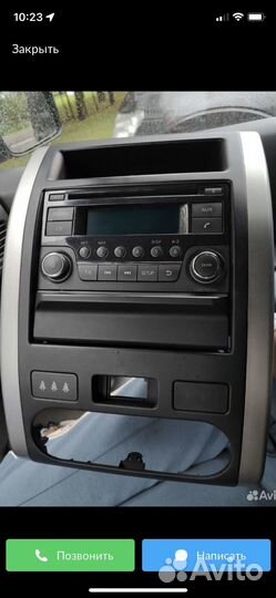 Магнитола штатная ниссан х-trail t31