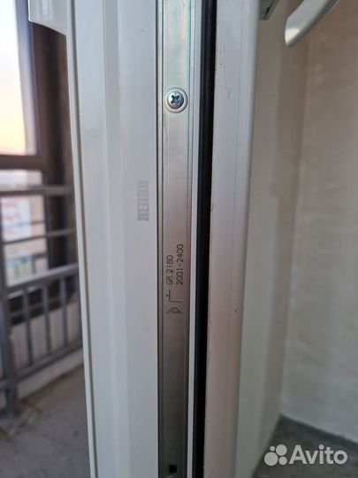 Балконная дверь пвх