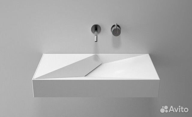 Щелевая раковина из искусственного камня