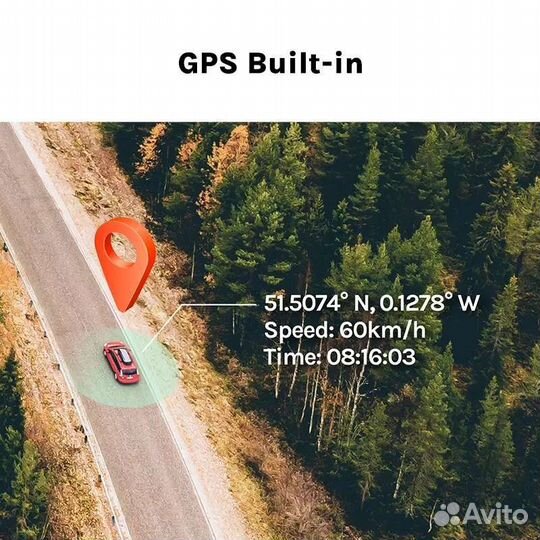 Регистратор Xiaomi 70mai Dash Cam Pro Plus+ с GPS