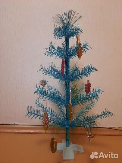 Ель искуственная голубая СССР