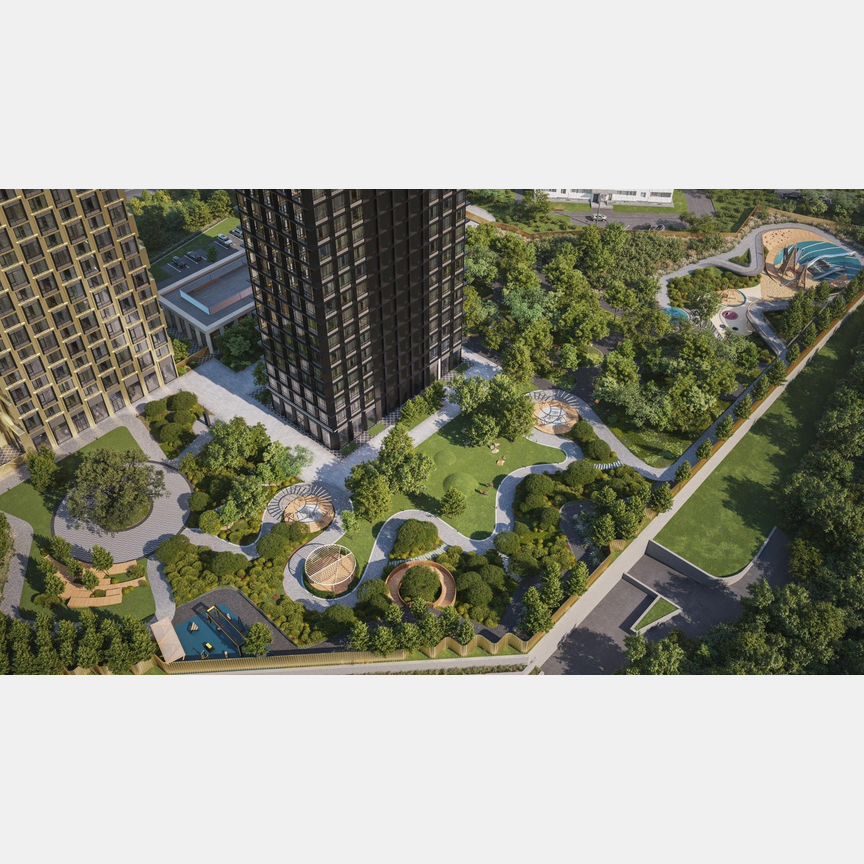 1-к. квартира, 60,1 м², 4/41 эт.