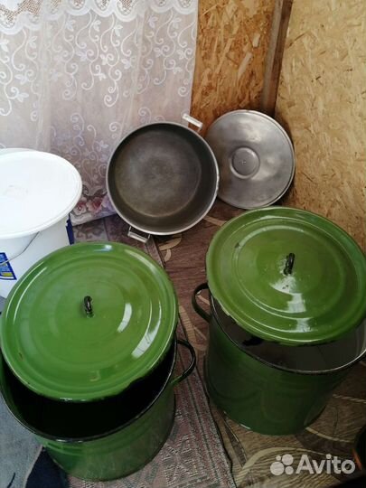 Ведёрки, бочки, Кастрюля, ванна