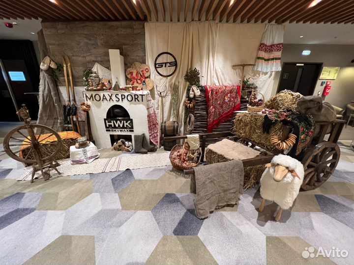 Аренда старинной русской телеги (повозки) №1