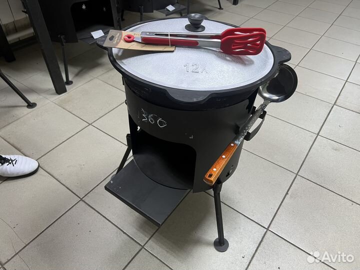 Печь + казан Комплект