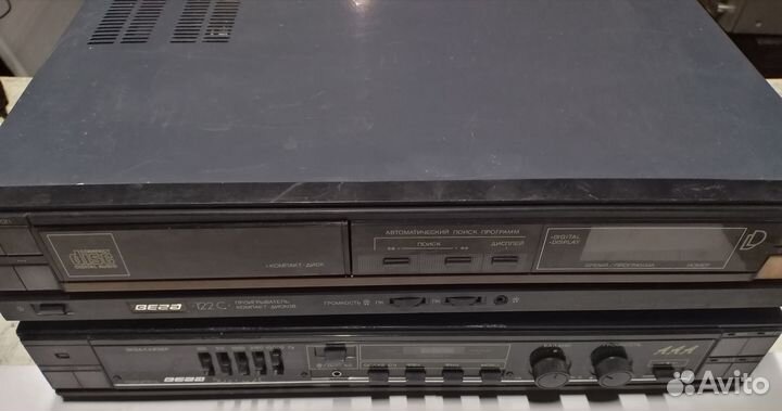 Усилитель и сд Вега 122