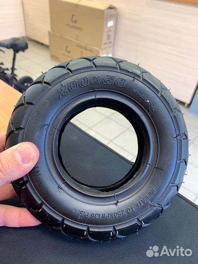 Покрышка 200*50 для Kugoo M2 на бульваре)