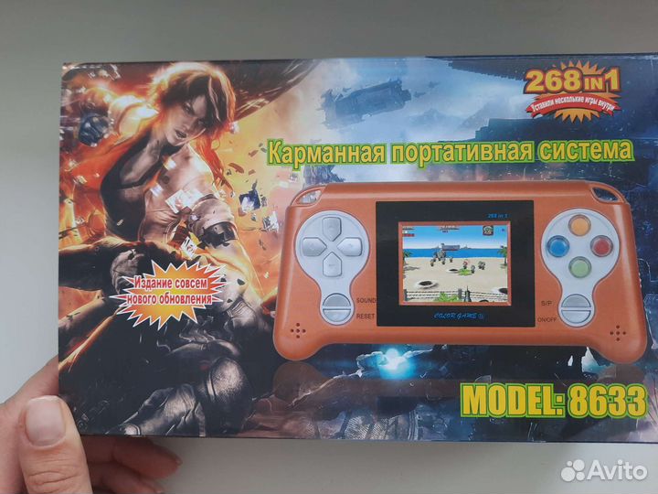 Карманная портативная мини-консоль