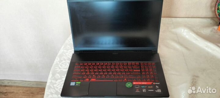 Игровой ноутбук msi GF75 Thin 9RCX