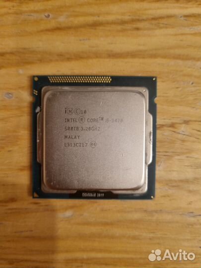 Процессор 1155 i5 3470