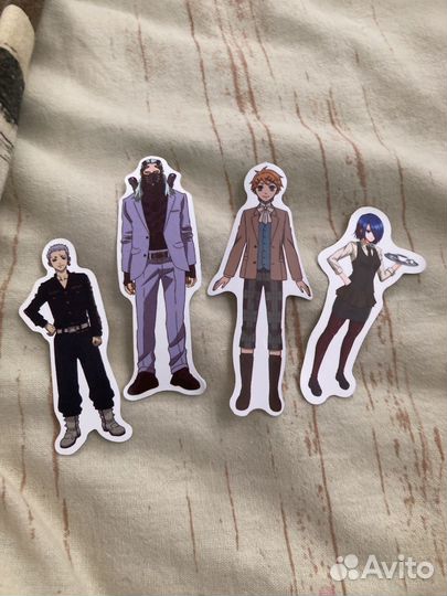 Наклеки из аниме
