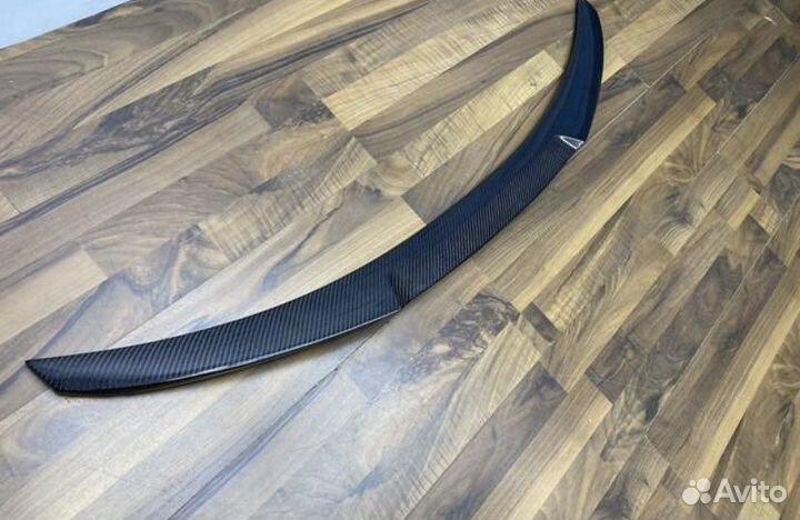 Спойлер на BMW F36 М4 style сухой карбон
