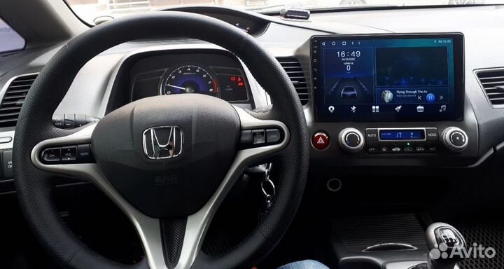 Магнитола Honda Civic 4D Android IPS DSP