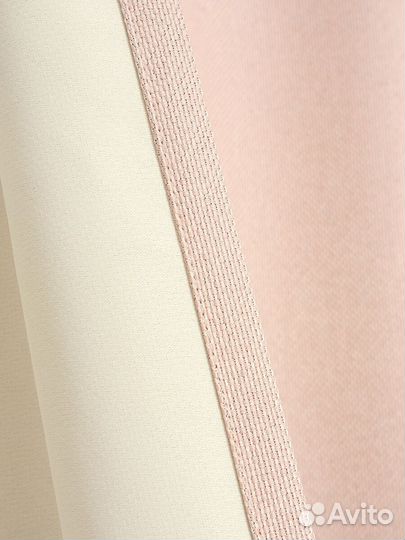 Плотные шторы розовый